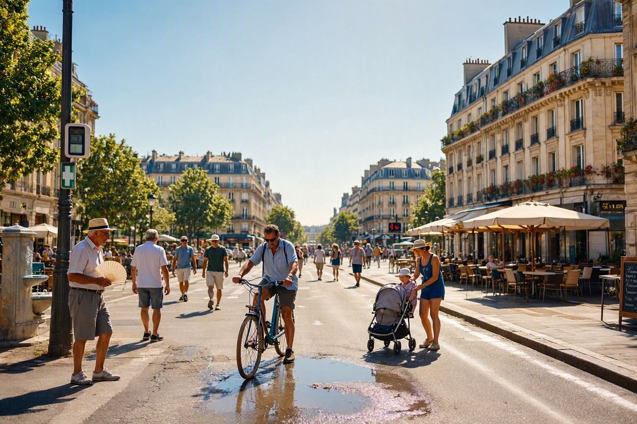 La France subit sa deuxième plus longue vague de chaleur jamais enregistrée : 22 jours d'affilée, alerte Météo-France ce mercredi 19 août 2026