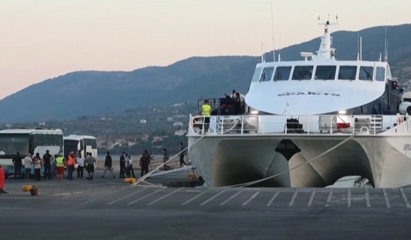 Migrants interceptés en mer Égée : des canots pneumatiques repérés par un drone de Frontex, rapportent les garde-côtes helléniques ce mardi 25 août 2026