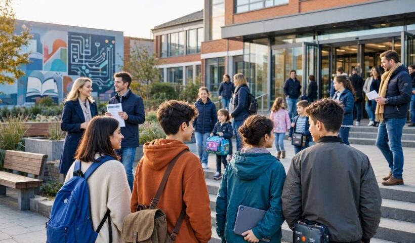 Rentrée des classes ce mardi 1er septembre 2026 : Le président Emmanuel Macron s'exprime sur l'interdiction des téléphones portables au lycée lors de sa visite en Lozère au lycée Chaptal de Mende