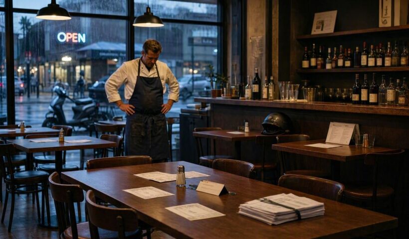 Crise dans la restauration : plus de 4 900 établissements en défaillance depuis le début de l'année 2026, une hausse de 7 % par rapport à 2025, l'été caniculaire n'ayant pas inversé la tendance